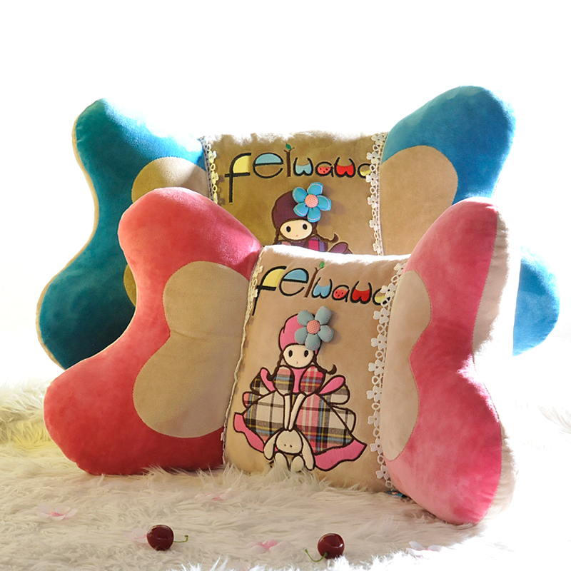 格格菲儿卡通腰枕办公室家用毛绒玩具靠垫抱枕可爱生日礼物女折扣优惠信息