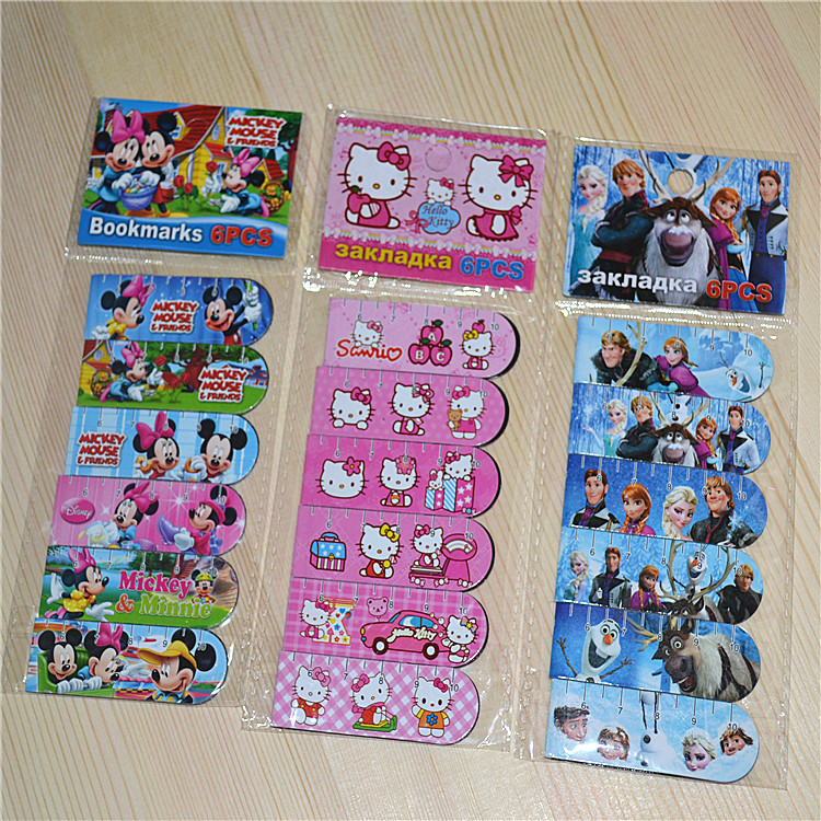韩国创意文具圣诞节儿童礼品卡通磁铁书签夹子小学生学习用品礼物折扣优惠信息