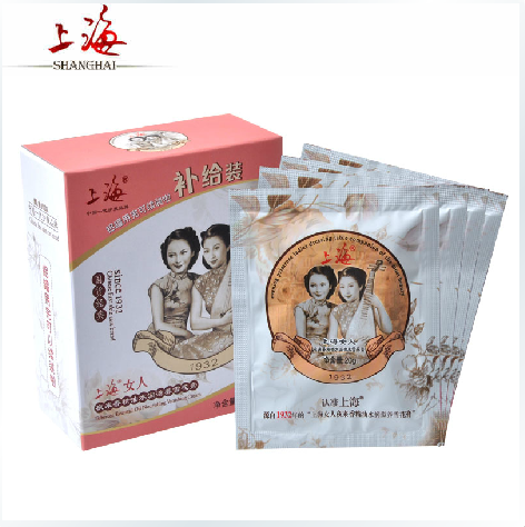 上海女人 夜来香精油水润滋养雪花膏20gX4包 补给盒袋装折扣优惠信息