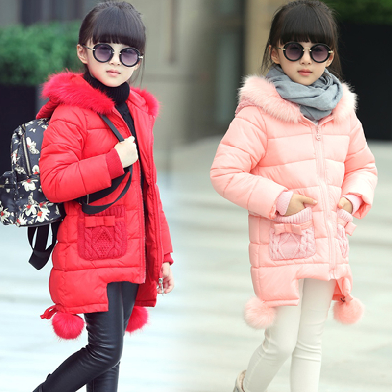童装女童棉衣外套冬装2015新款中长款韩版女大童加厚棉袄儿童棉服折扣优惠信息