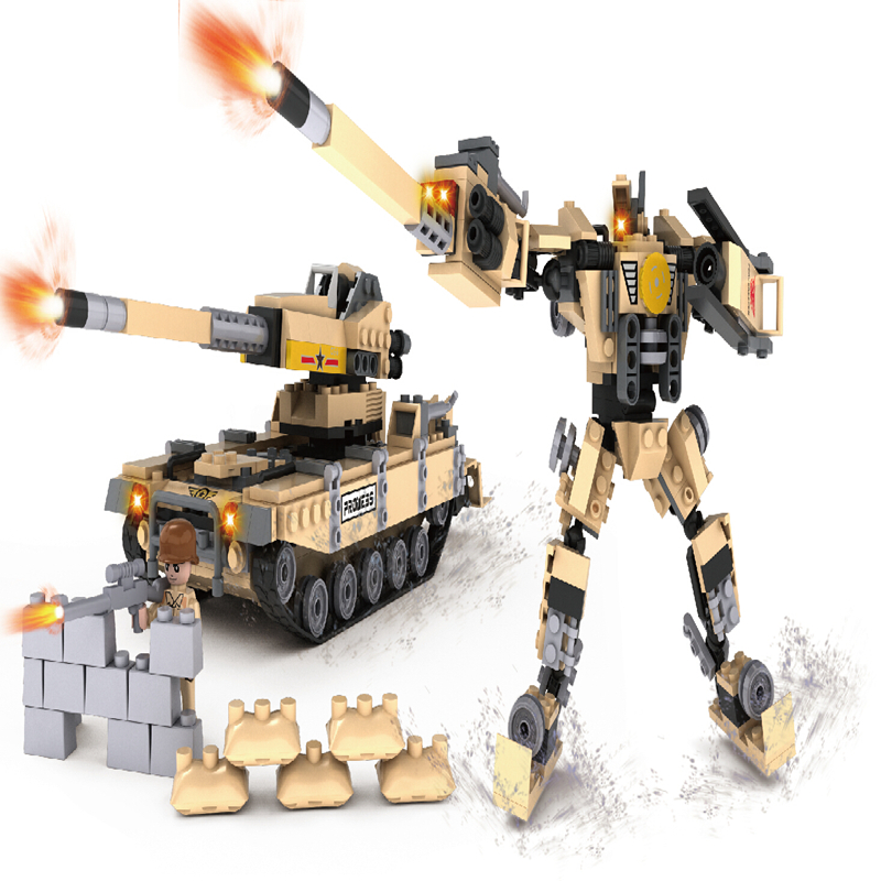 新款乐高积木组装玩具拼插启蒙早教益智拼装儿童玩具军事机器人折扣优惠信息