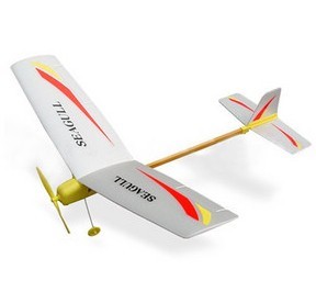 正品中天模型 海鸥电动自由飞固定翼滑翔机 航空创意 拼装模型