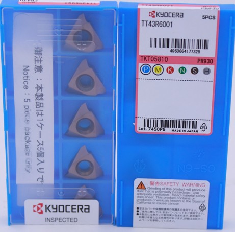 日本京瓷 立式螺纹刀片 TT43R6001 PR930 PR1115 KW10折扣优惠信息