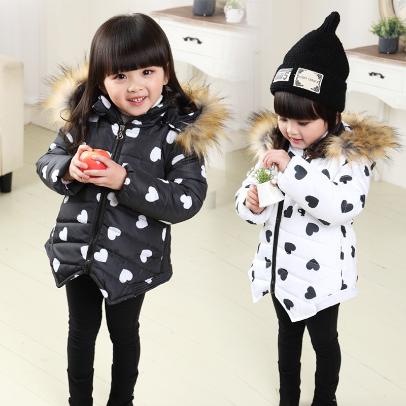 童装女童冬装2015中长款加绒加厚保暖棉衣棉袄儿童2-4-5-6岁外套