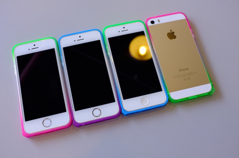 新款苹果手机保护壳 Iphone4/4s/5/5s边框壳 炫彩渐变海马扣边框折扣优惠信息