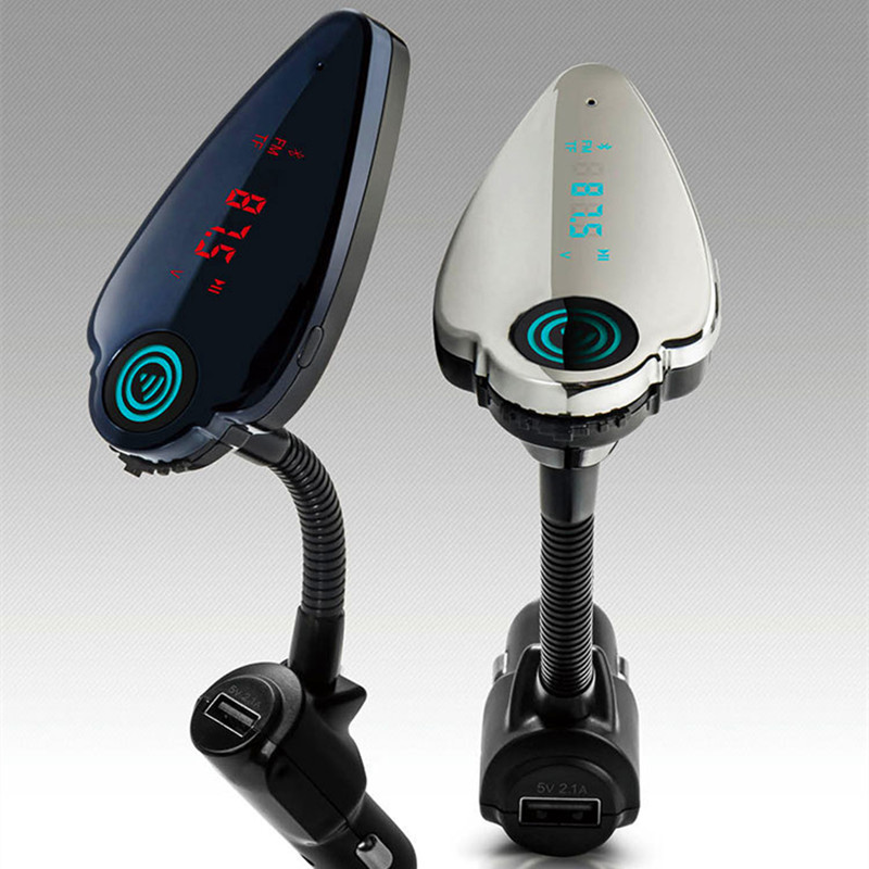 T6升级车载蓝牙耳机 USB车充 免提电话音响 FM发射 TF卡点烟器MP3折扣优惠信息