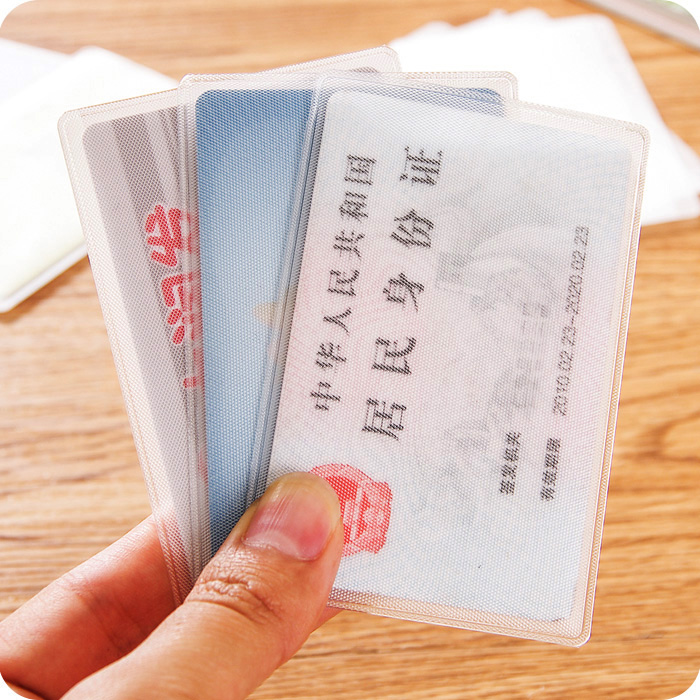 可印logo防磁银行卡套IC卡套身份证件卡套 公交卡套会员卡保护套