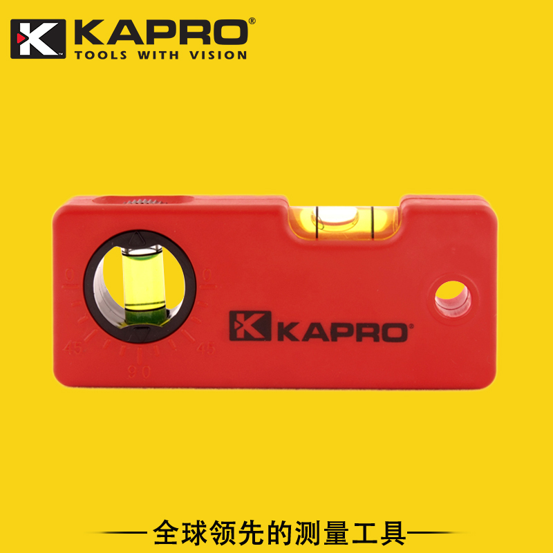 以色列KAPRO开普路小水平尺微型高精度袖珍迷你便携式水平仪10cm