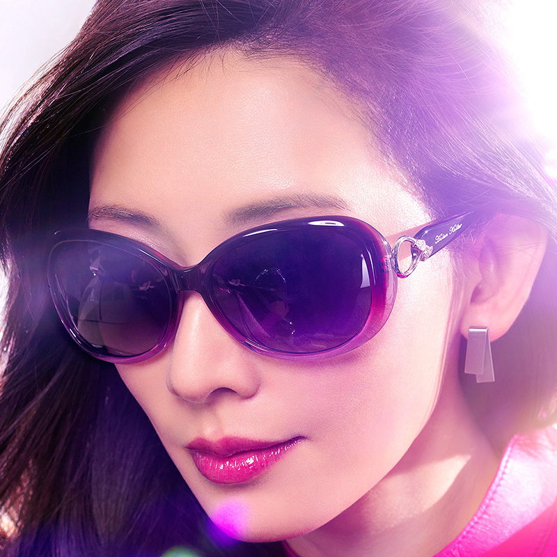 林志玲代言2014广告款海伦凯勒偏光太阳眼镜优雅女式太阳镜H8203
