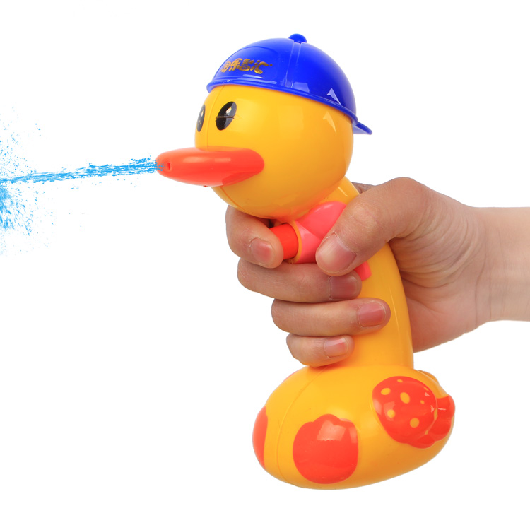 沙滩戏水鸭玩水喷水小鸭子水枪婴儿童幼儿宝宝洗澡玩具1-2-3-5岁