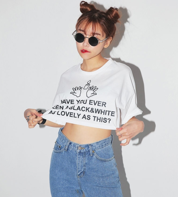 2016早春新款短袖T恤韩版大码女装修身上衣女士姐妹装打底体恤衫折扣优惠信息