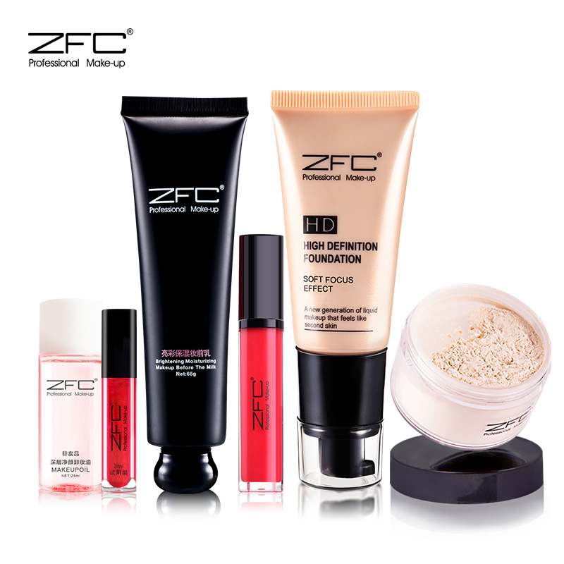 年终大促ZFC彩妆套装初学 淡妆裸妆彩妆基础化妆品眼唇脸全折扣优惠信息