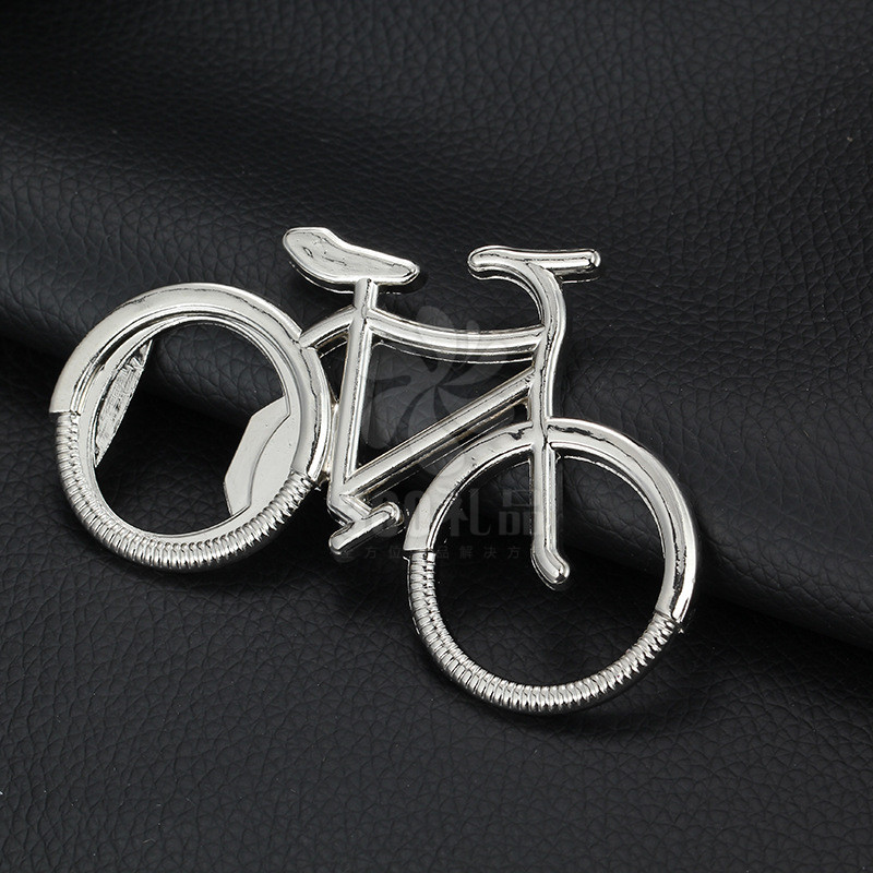 厂家直销新款立体自行车开瓶器 抽像锌合金创意时尚实用礼品定制
