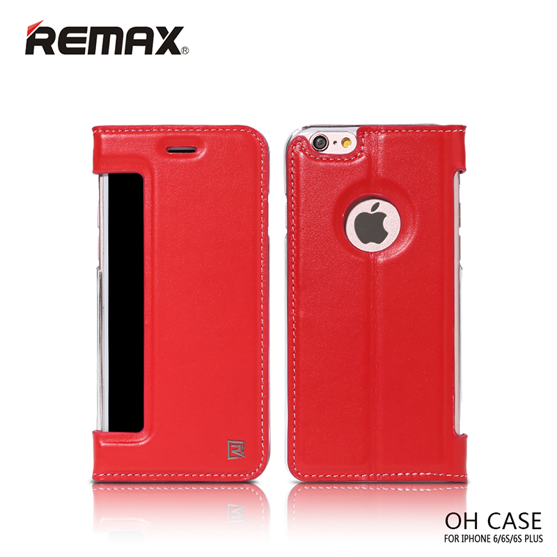 Remax/睿量 iPhone6 OH CASE手机套6S保护套真皮后壳4.7寸奢华