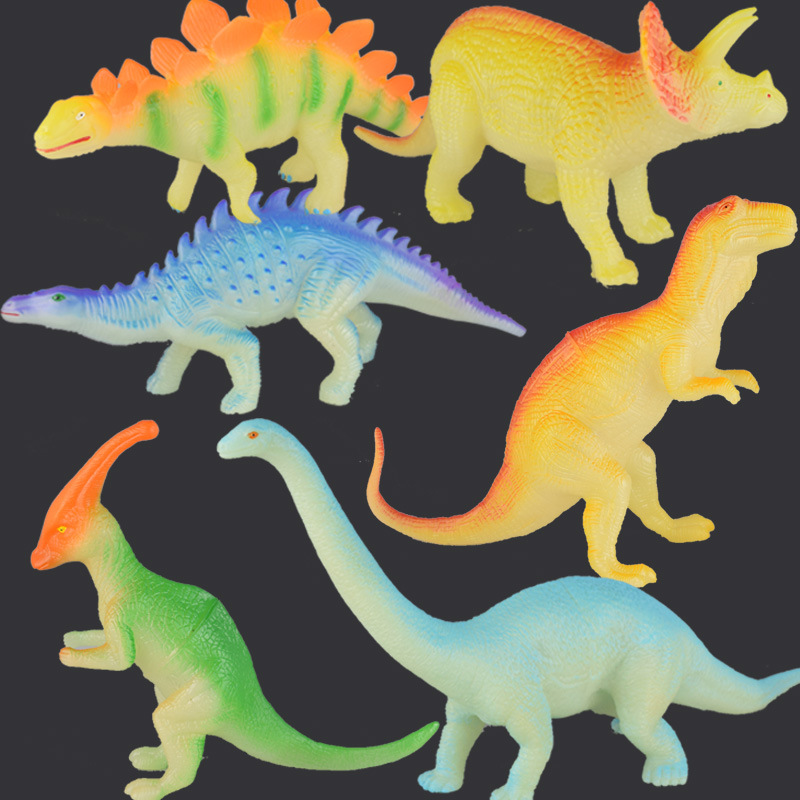 【全场38元包邮】夜光恐龙 玩具摆件摆设仿真动物 荧光发光恐龙折扣优惠信息