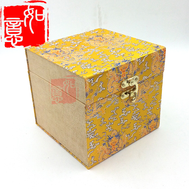 高档宫廷木质锦盒 珠宝文物首饰箱批发定做 玉器包装盒 水晶球盒