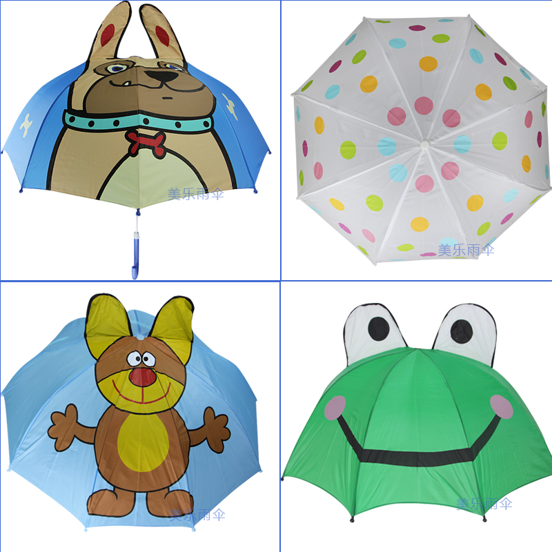 儿童雨伞 特价促销 卡通安全优质长柄学生伞 男女宝宝通用 批发