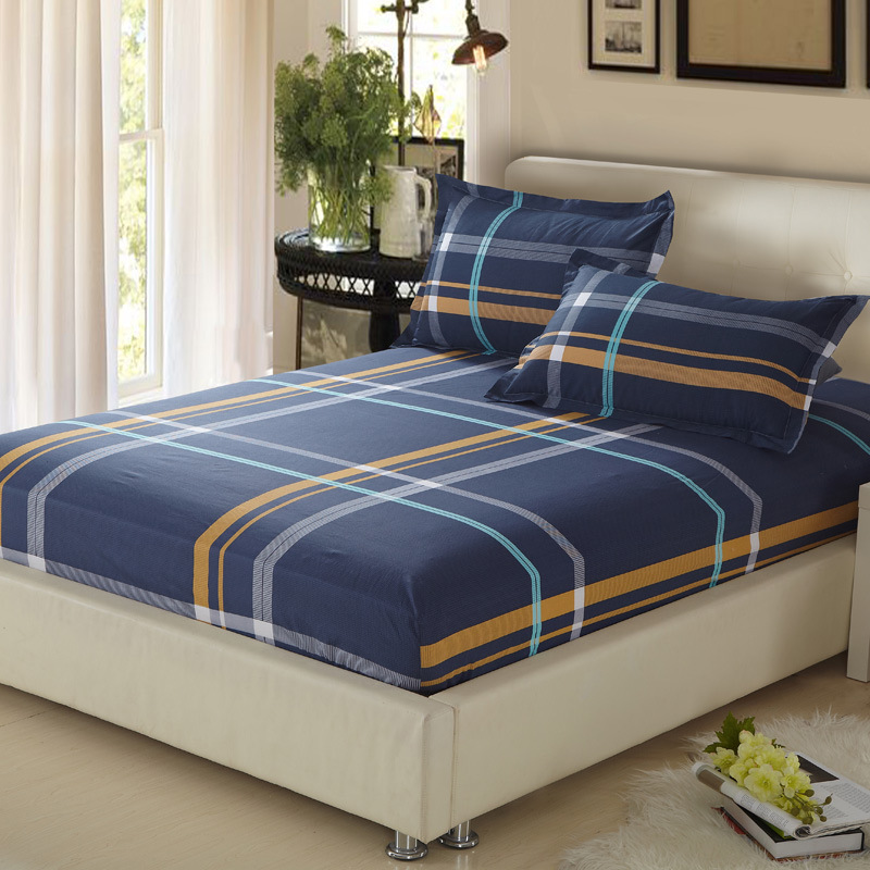 芙可曼全棉床笠单件1.5米1.8加厚纯棉家纺床罩防滑床单床垫保护套