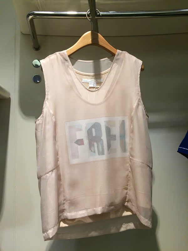 2016夏季新款米蔻百家好韩版中长款无袖女式衬衫HPBL321K折扣优惠信息