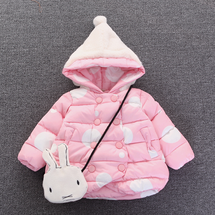 0-1-2-3岁女宝宝冬装棉衣外套加厚韩版女童棉服棉袄上衣婴儿衣服折扣优惠信息