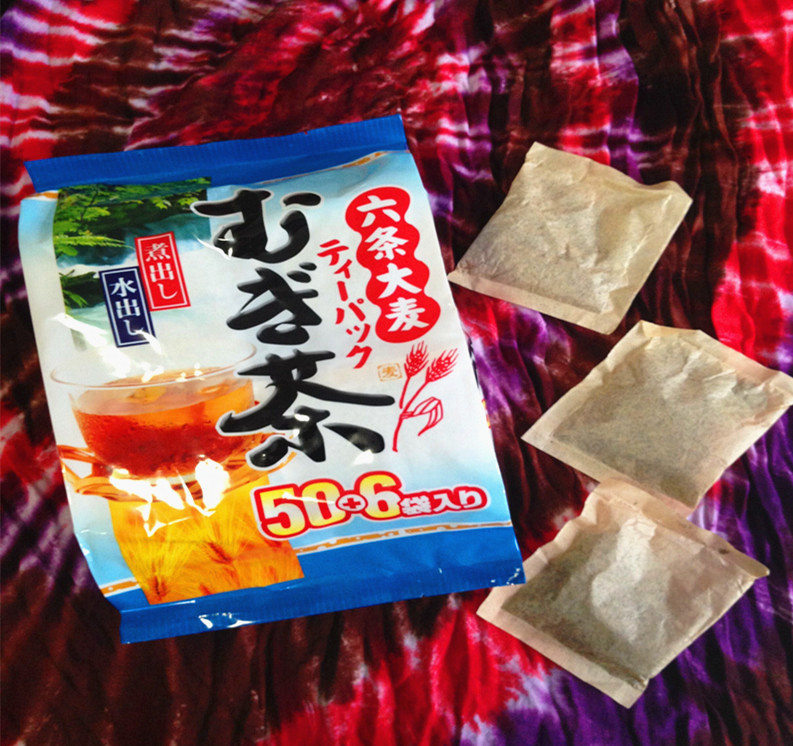 出口日本正宗浓香六条大麦茶袋泡茶560克独立袋包装 3件包邮