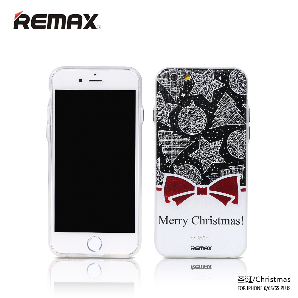 remax 圣诞节礼物iPhone6plus手机壳6Splus保护壳TPU硅胶套硬后壳