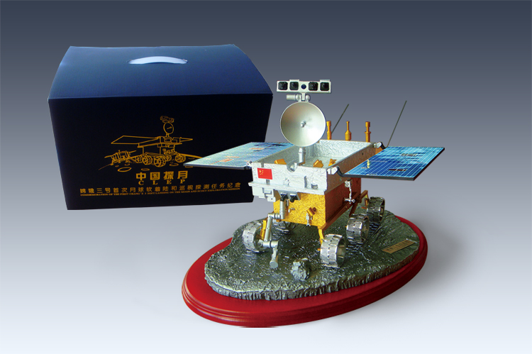 顺丰包邮 热卖嫦娥三号月球车仿真模型航天收藏礼品玉兔号探月车