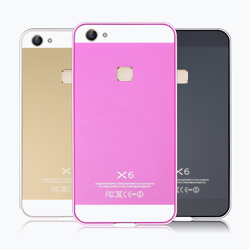 步步高vivo X6手机壳X6A保护壳X6L保护套X6D硅胶金属边框钢化后盖