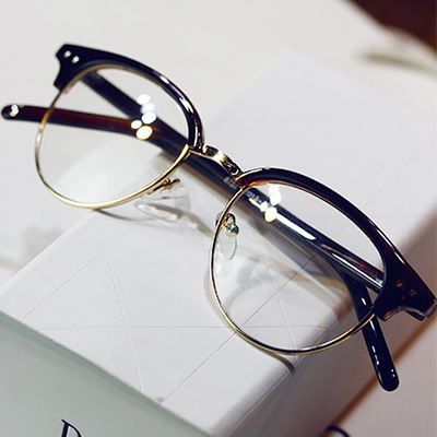 小辣椒百搭时尚日韩发行最新款眼睛框可爱圆框男女眼镜架 平光镜折扣优惠信息