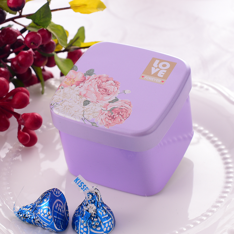 文弘 2016新款 创意喜糖盒子铁盒 结婚用品糖盒婚庆用品糖果方盒