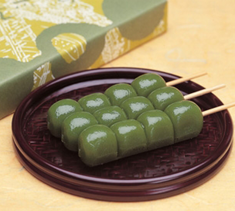 日本 京都抹茶团子 盒装 6串