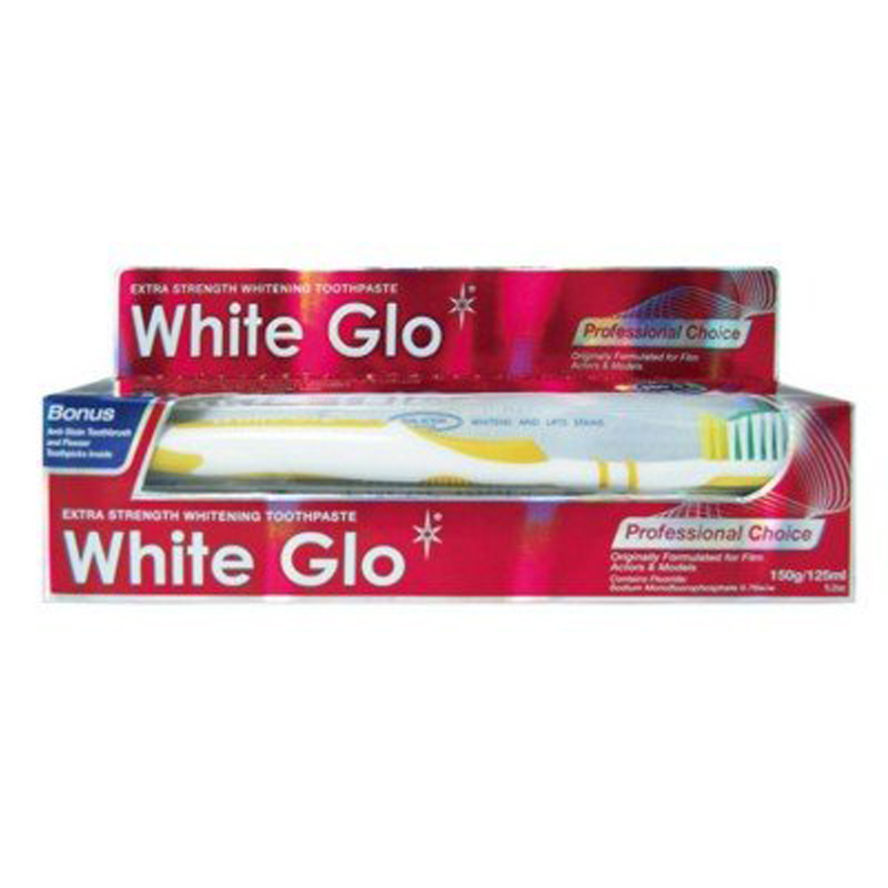 White Glo 澳洲惠宝亮白闪白牙膏150g原装进口 满50元包邮