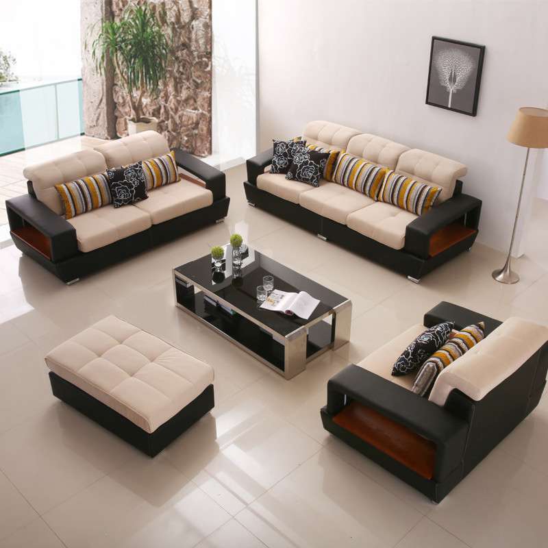 布艺沙发简约现代小户型宜家双人可拆洗组合客厅欧式美式皮布沙发