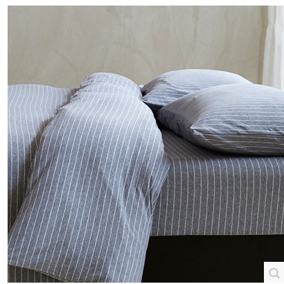 天竺棉被套四件套无印良品床上用品针织棉床笠式床单式单品新疆棉折扣优惠信息