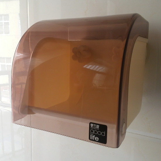 卫生间防水纸巾盒厕纸盒吸盘纸巾架免打孔厕所卷纸卫生纸盒卷纸盒折扣优惠信息