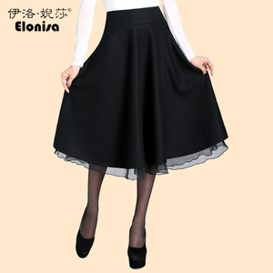 【2015新款】伊洛婗莎旗舰店新款短裙半身裙