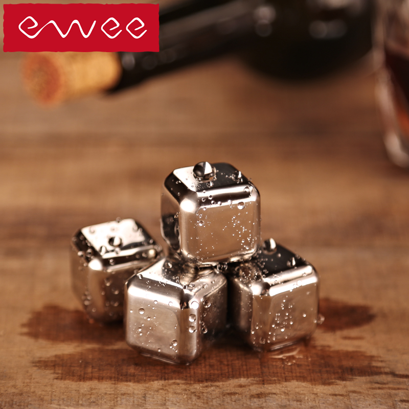 德国ewee 304不锈钢速冻冰粒威士忌冰块酒具创意小用品酒吧用具