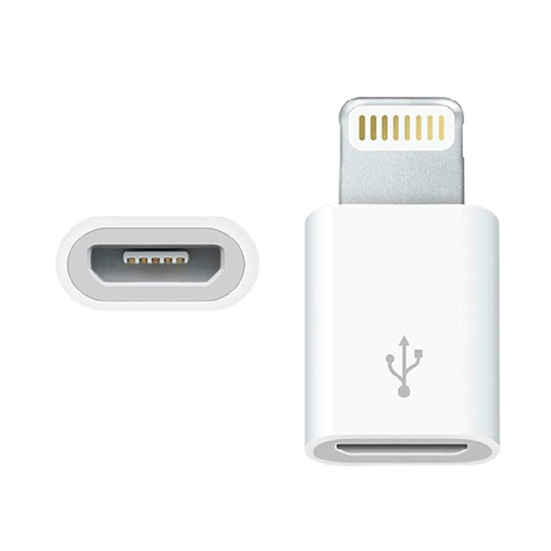5S充电转接头 白色正品iPhone 安卓苹果转接头 手机充电转换器折扣优惠信息