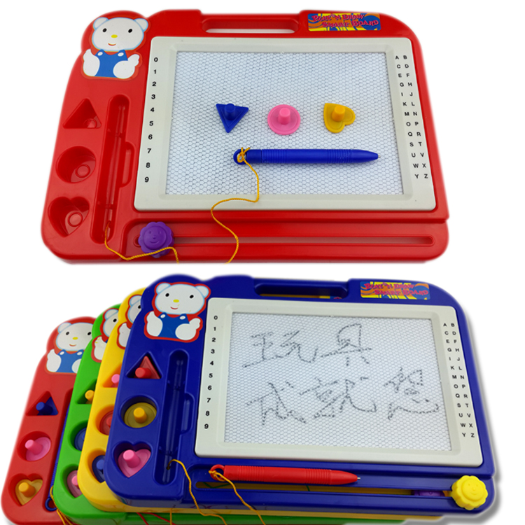 儿童塑料磁性写字板涂鸦画反写字板多色混批 婴幼儿早教益智玩具
