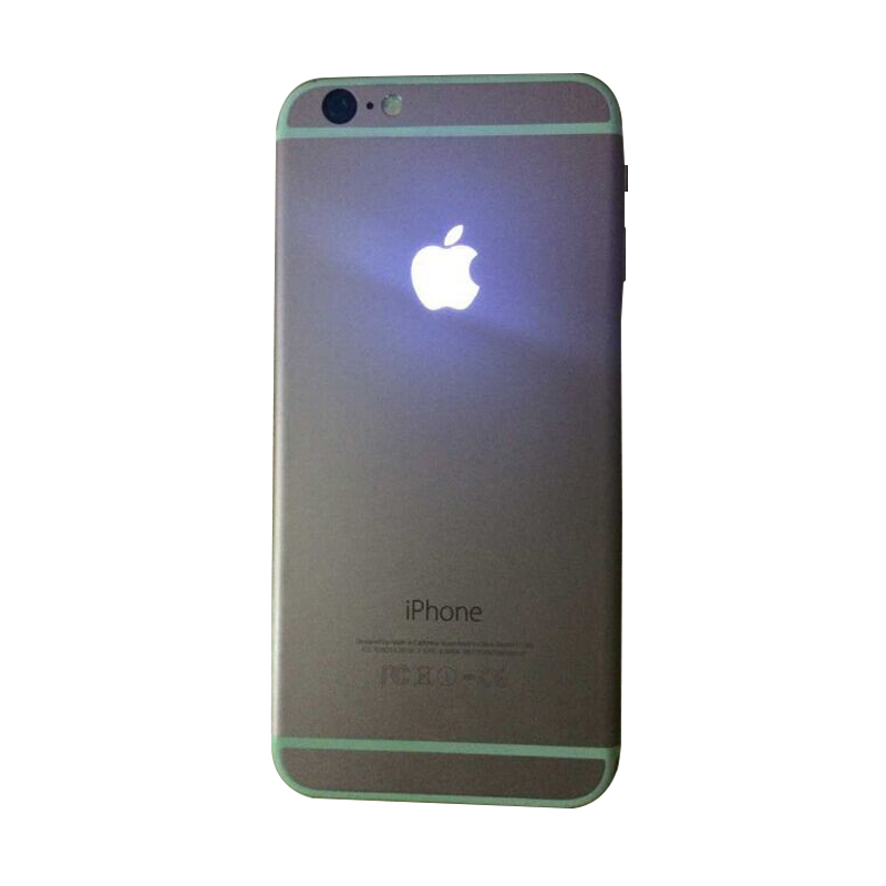 简约 创意苹果6LOGO发光灯 闪光灯iphone6手机荧光灯