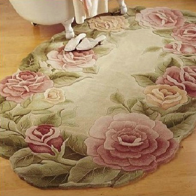 中兴盛达纯手工羊毛高档奢华欧式地毯 客厅茶几地毯手工加密加厚