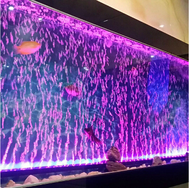 鱼缸灯水族箱潜水led气泡条灯装饰照明节能遥控变色灯七彩灯
