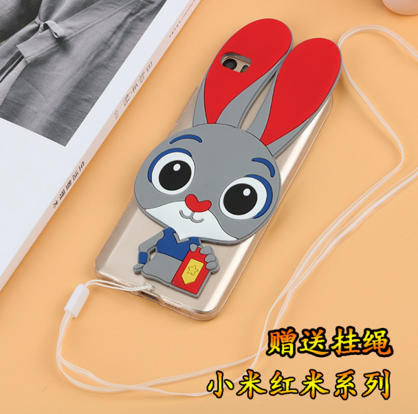 红米note3手机壳红米note2保护套卡通小兔子小米5 max红米3小米4折扣优惠信息