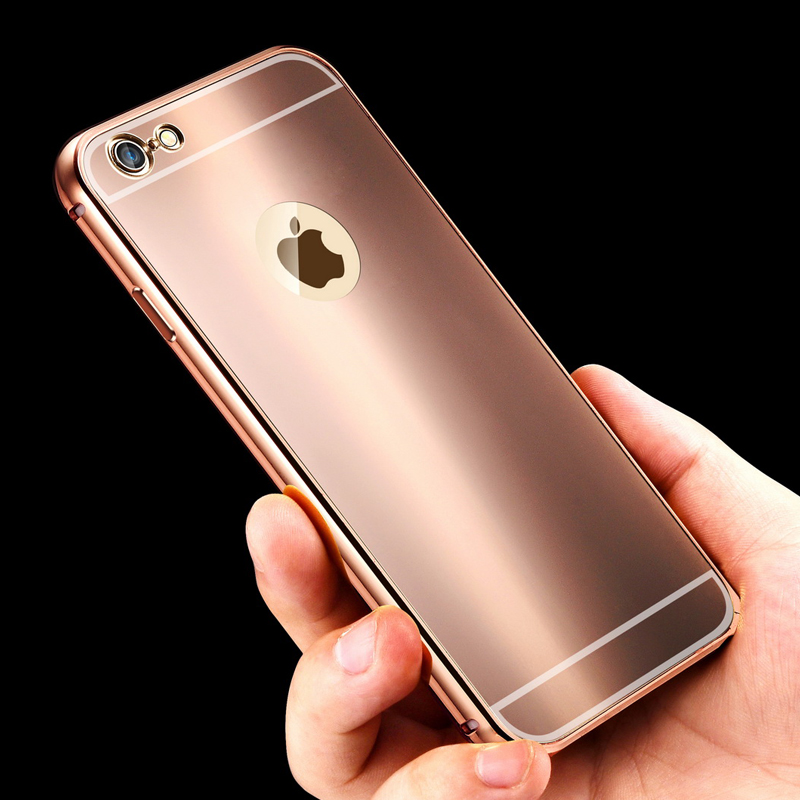 苹果6Plus金属边框iPhone6s Plus超薄后盖5.5寸保护套 手机壳外壳