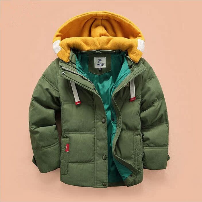 2015新款男童羽绒服韩版童装冬季修身儿童保暖外套