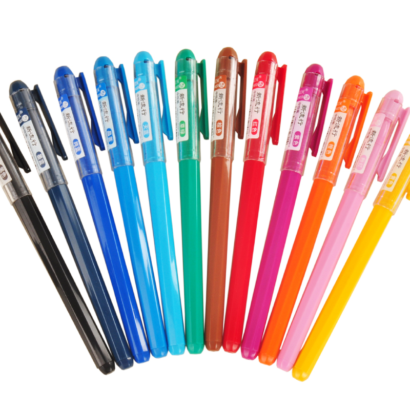 包邮晨光盒装0.38mm新流行韩风 彩色中性笔水笔 学生日韩文具用品