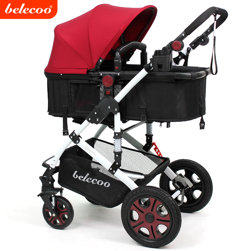 belecoo贝丽可高景观婴儿推车轻便夏季婴儿车可坐躺宝宝手推童车