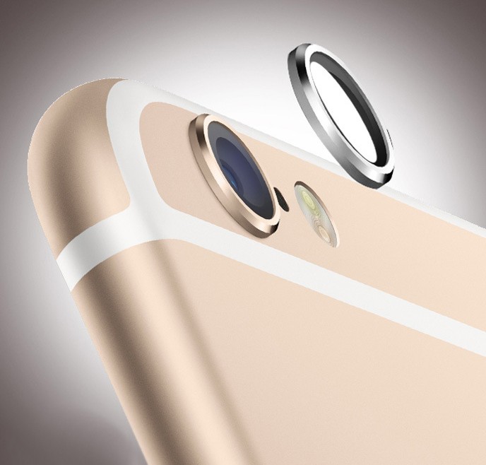 新款iPhone6摄像头金属保护圈 苹果6plus摄像头金属套4.7/5.7寸
