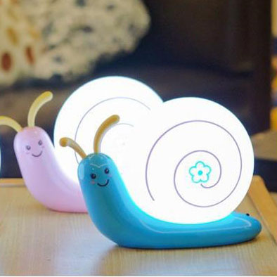 LED小夜灯 时尚创意简约装饰台灯 卧室床头儿童护眼 USB可充电式