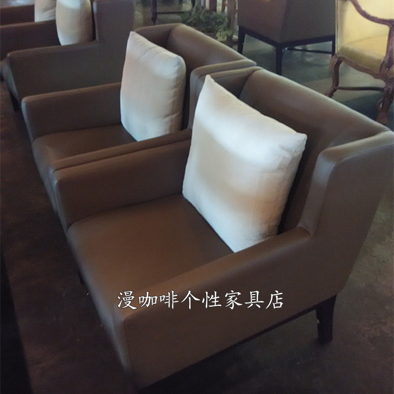 漫咖啡休闲椅欧式软包沙发椅漫咖啡桌椅漫咖啡家具折扣优惠信息